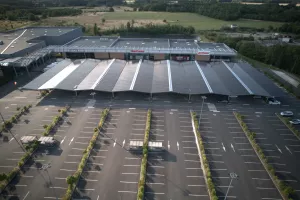 Ombrières solaires Developp'Sun Leclerc Romorantin-Lanthenay